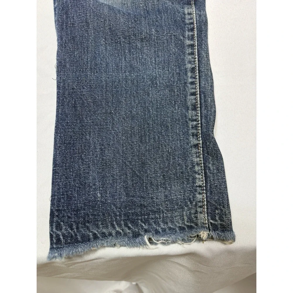 Vintage 60s Levi's 501 Big E Button Fly  V Stitch Jeans 28x29  Selvedge USA